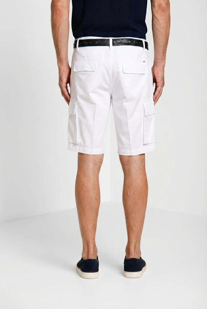 Mason's Chile cargos shorts hvid slim fit