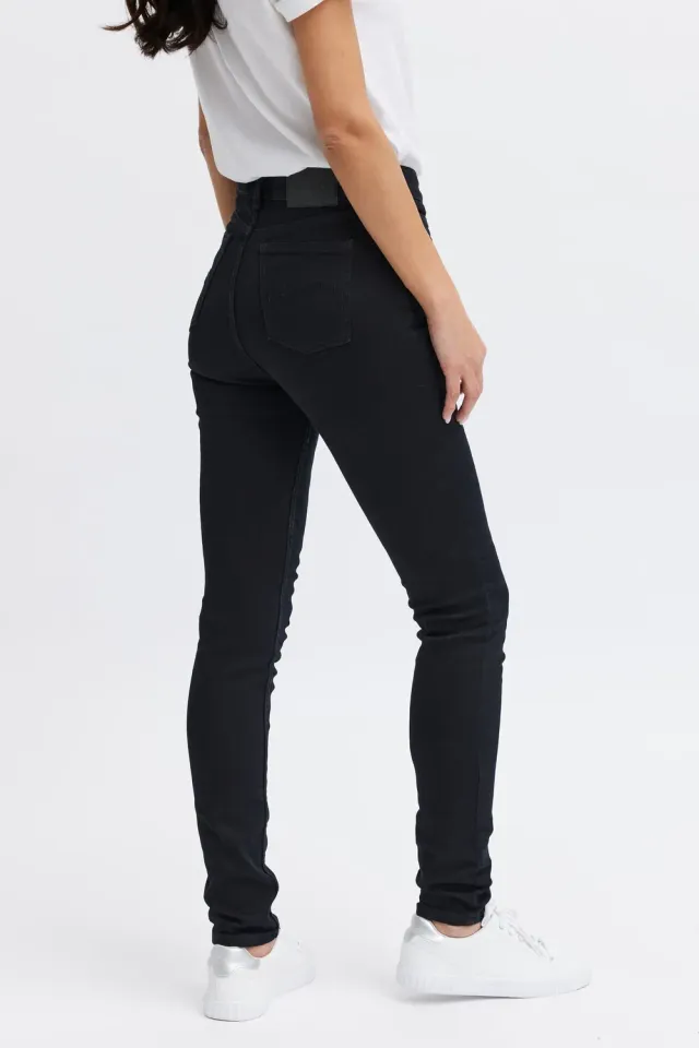 Organsk Breeze Black Sapphire jeans sort vask