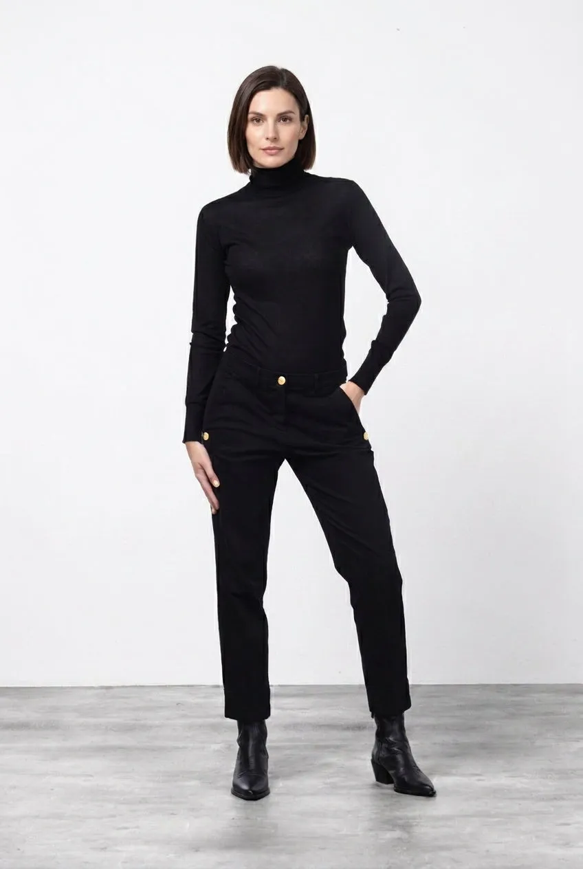 Mason's New York Carrot chino bukser sort carrot