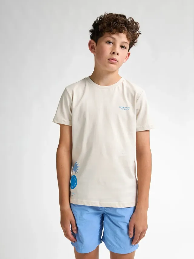 Petrol Industries Logo Citrusview t-shirt seashell bomuld