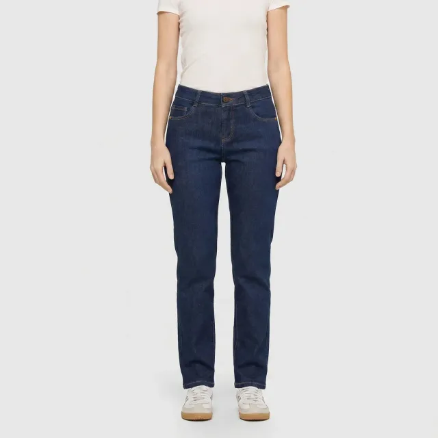 MAC Gracia 5381-90-0387 jeans mørkeblå feminin fit