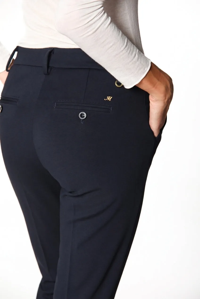 Mason's New York Slim dame chino bukser mørkeblå slim