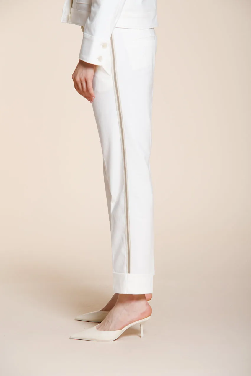 Mason's New York Carrot chino bukser hvid jersey