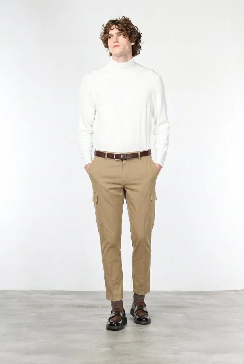 Mason's Chile cargobukser mørk beige modal regular