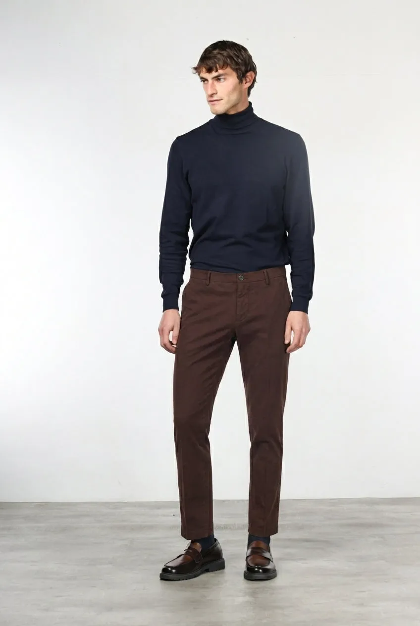 Mason's Milano chinobukser vinrød gabardine extra slim