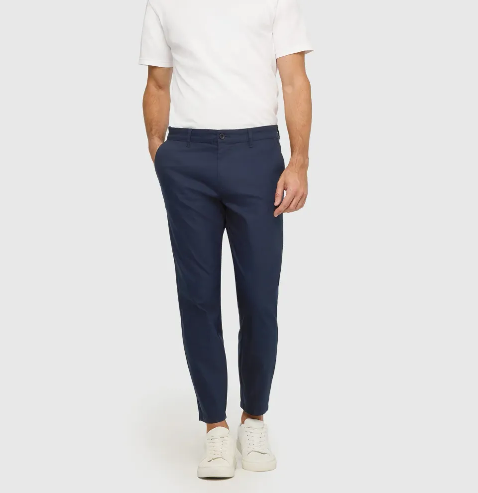 MAC Griffin chinobukser mørkeblå tapered