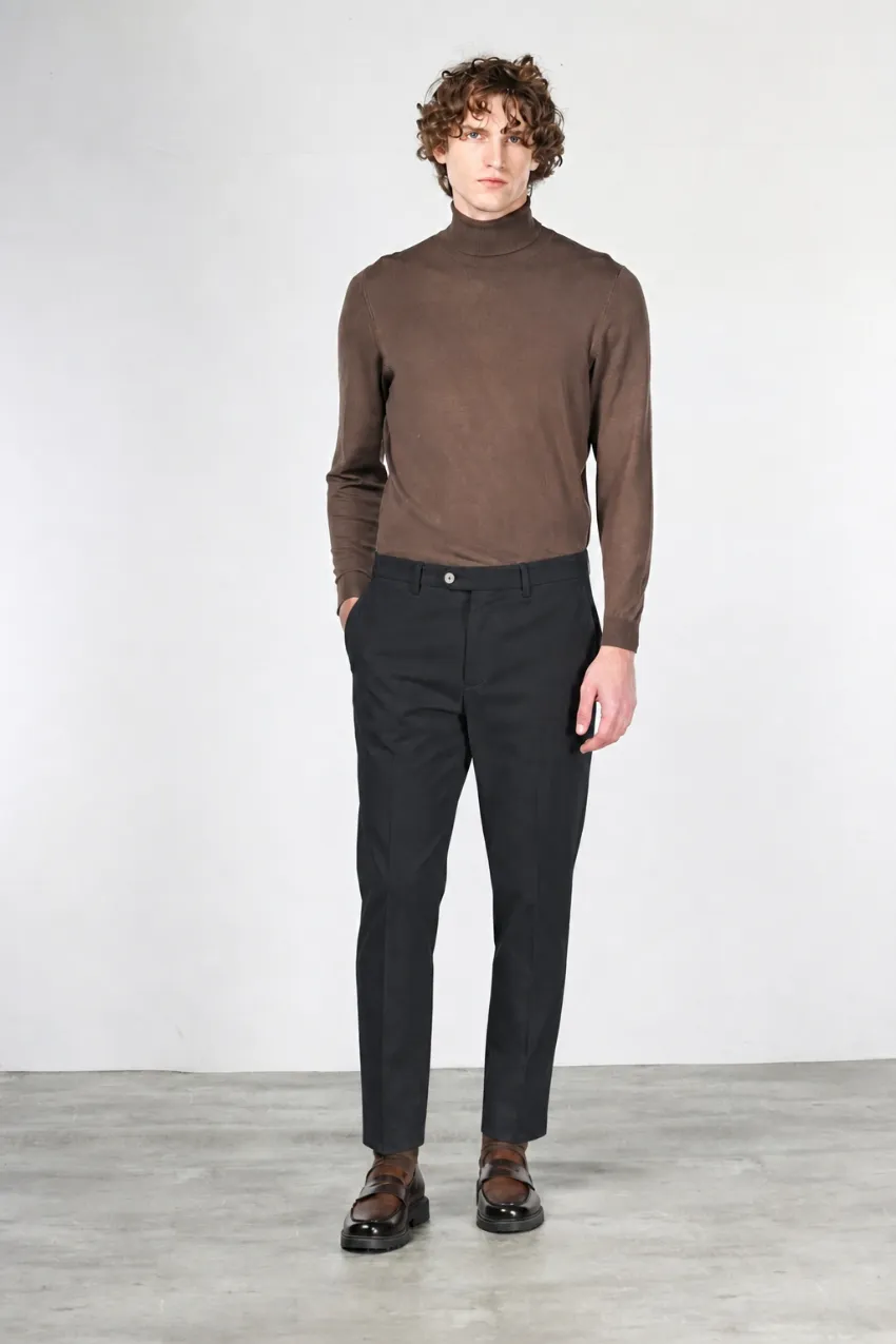 Mason's Paris chino antracit carrot fit stretch