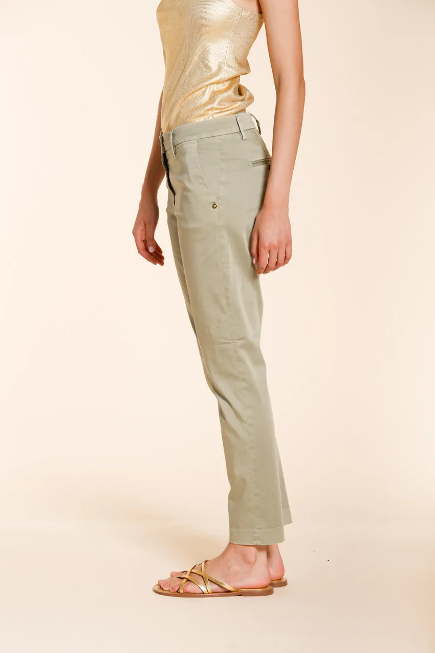 Mason's New York Slim chinobukser salvie satin