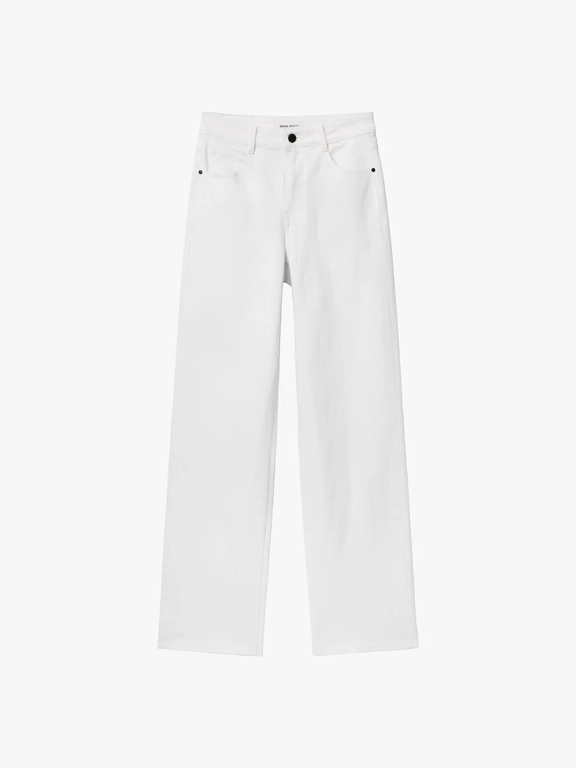 Miss Sixty Straight hvide jeans White stretch