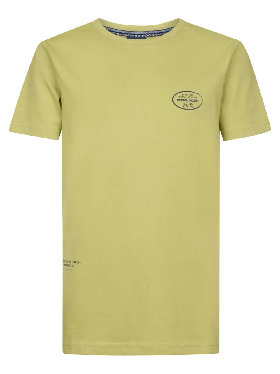 Petrol Industries Reefsidewalk logo t-shirt lys pistacie
