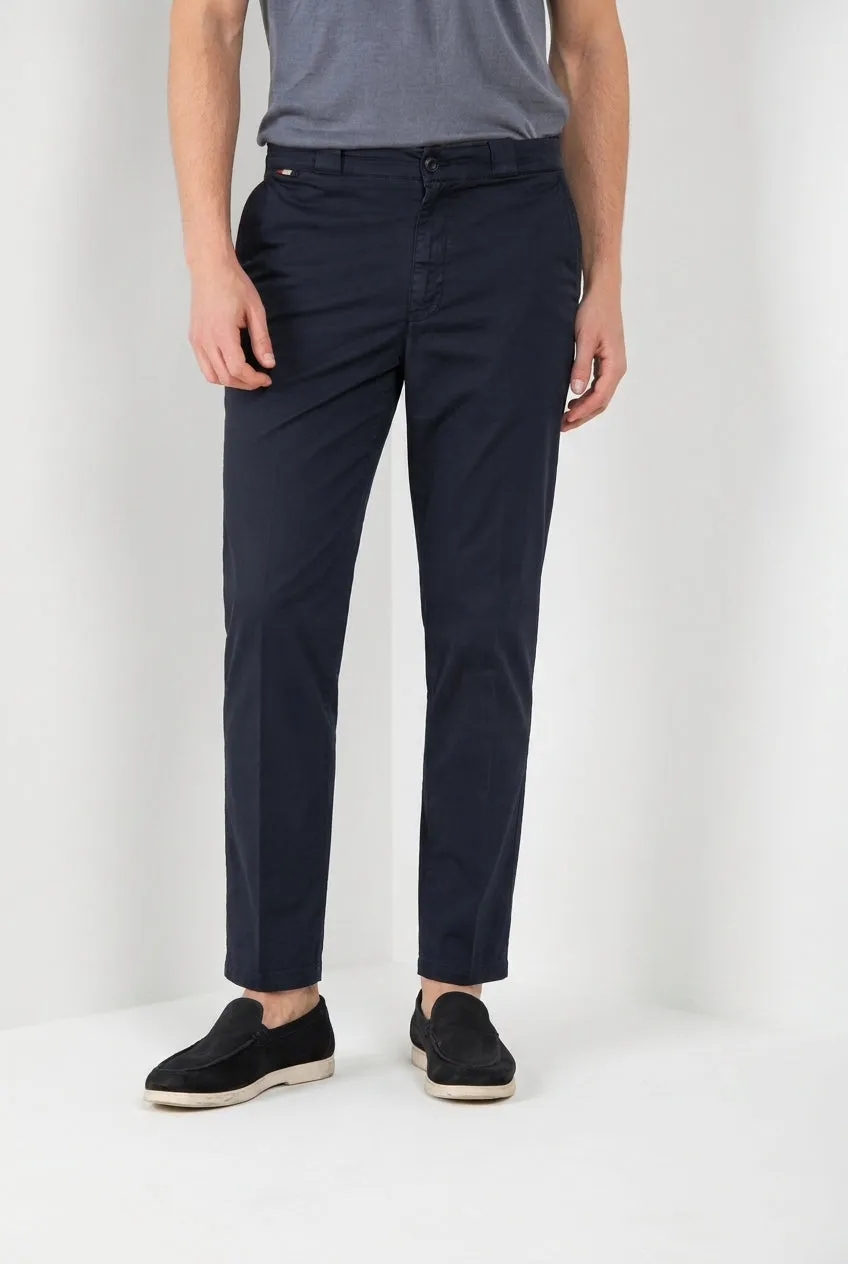 Mason's Madison M74 chinobukser natblå carrot