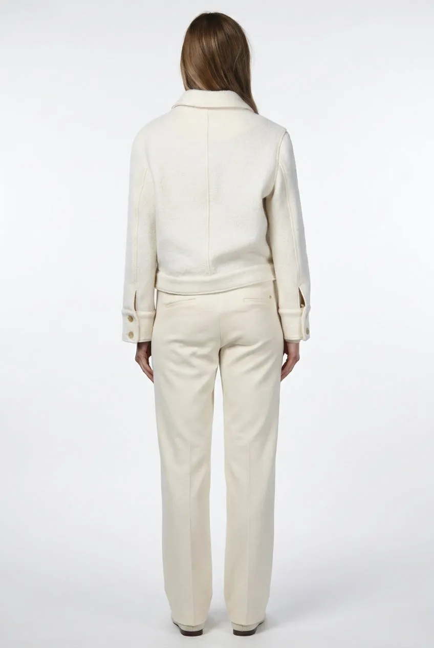 Mason's Odette jakke creme uld bouclé dame