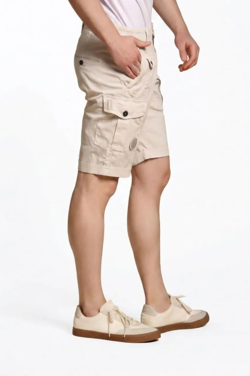 Mason's George Coolpocket cargos shorts offwhite