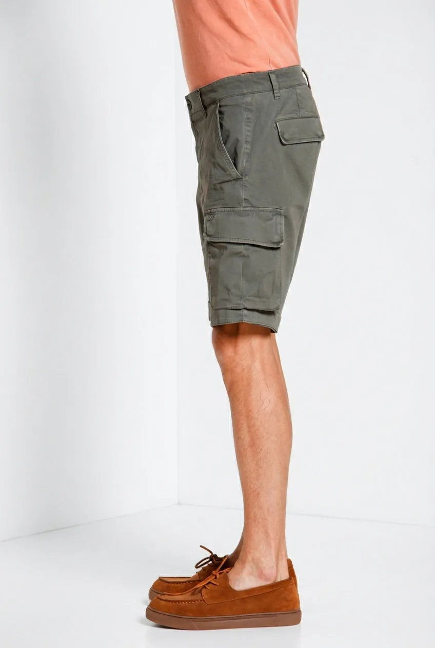 Mason's Chile cargo shorts militærgrøn slim fit
