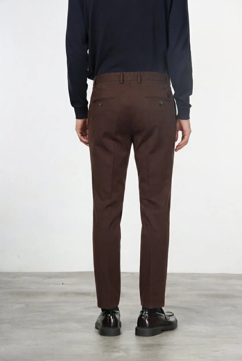 Mason's Milano chinobukser vinrød gabardine extra slim