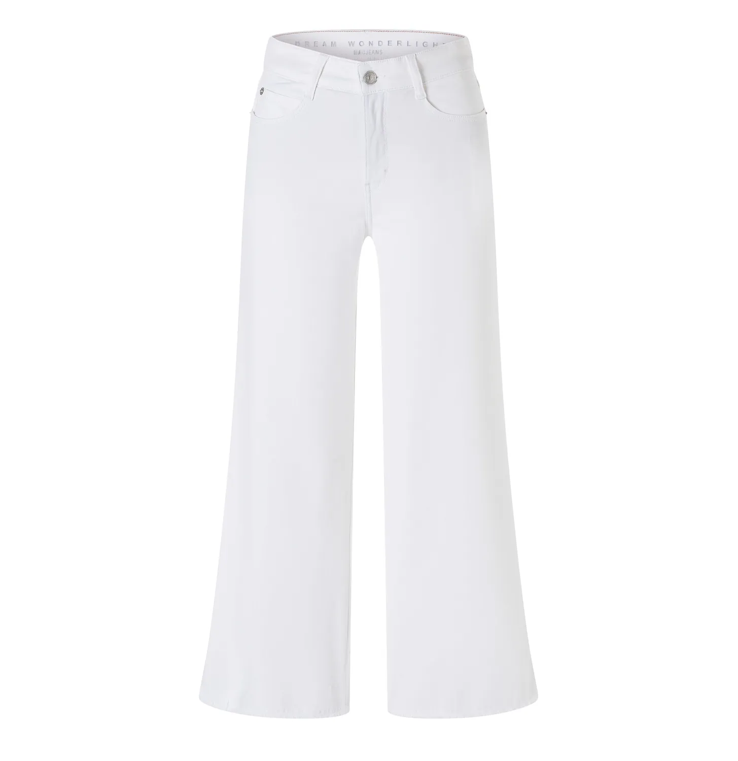 MAC Dream Wide Cropped jeans hvid wide fit