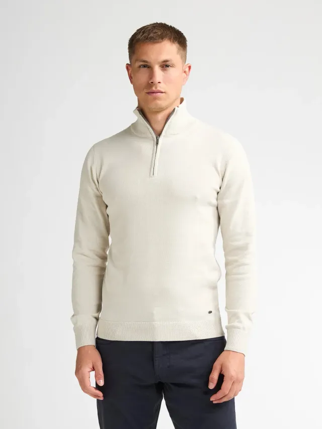 Petrol Industries Wheel half-zip striktrøje bomuldsblanding