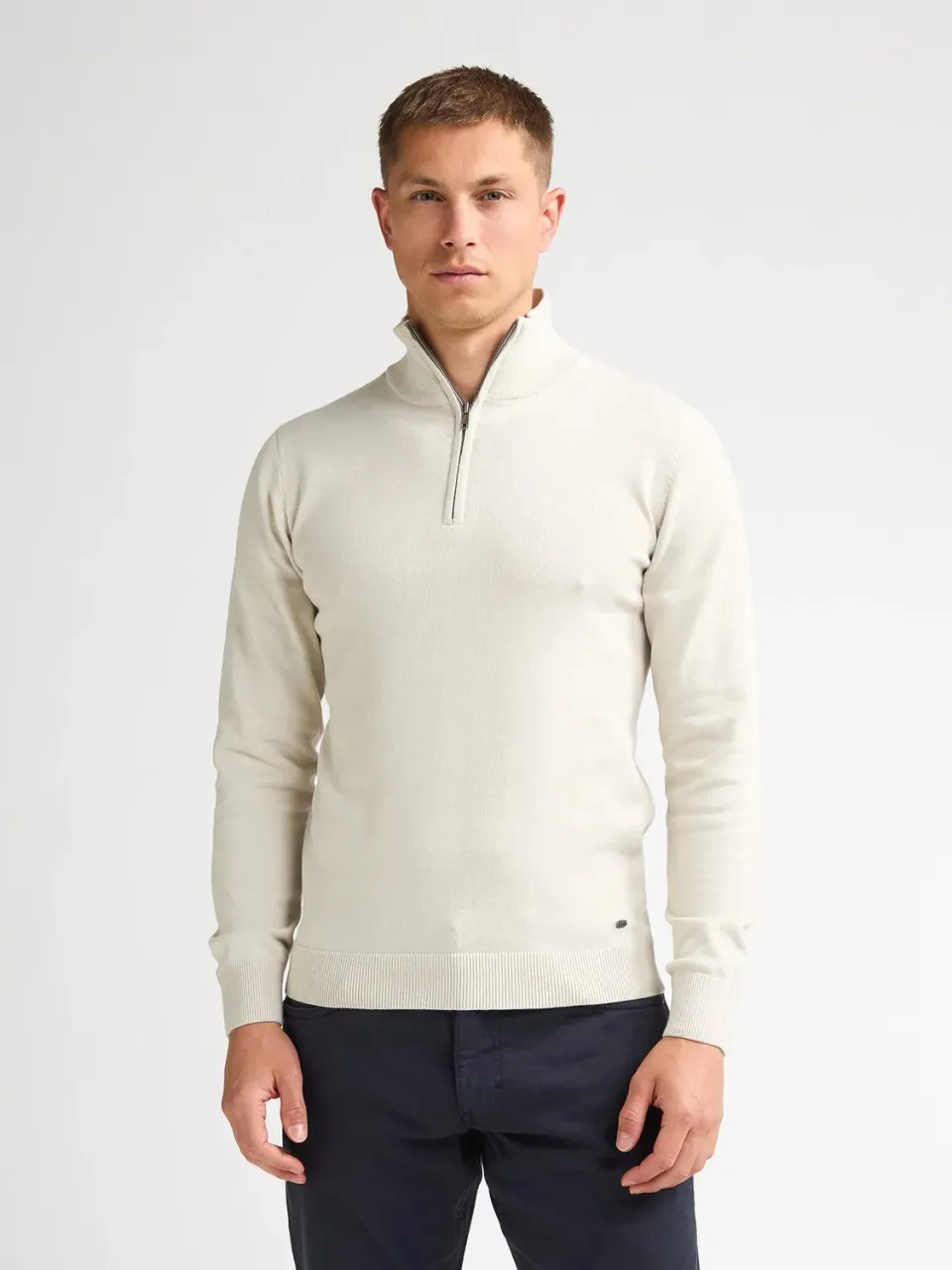 Petrol Industries Wheel half-zip striktrøje bomuldsblanding