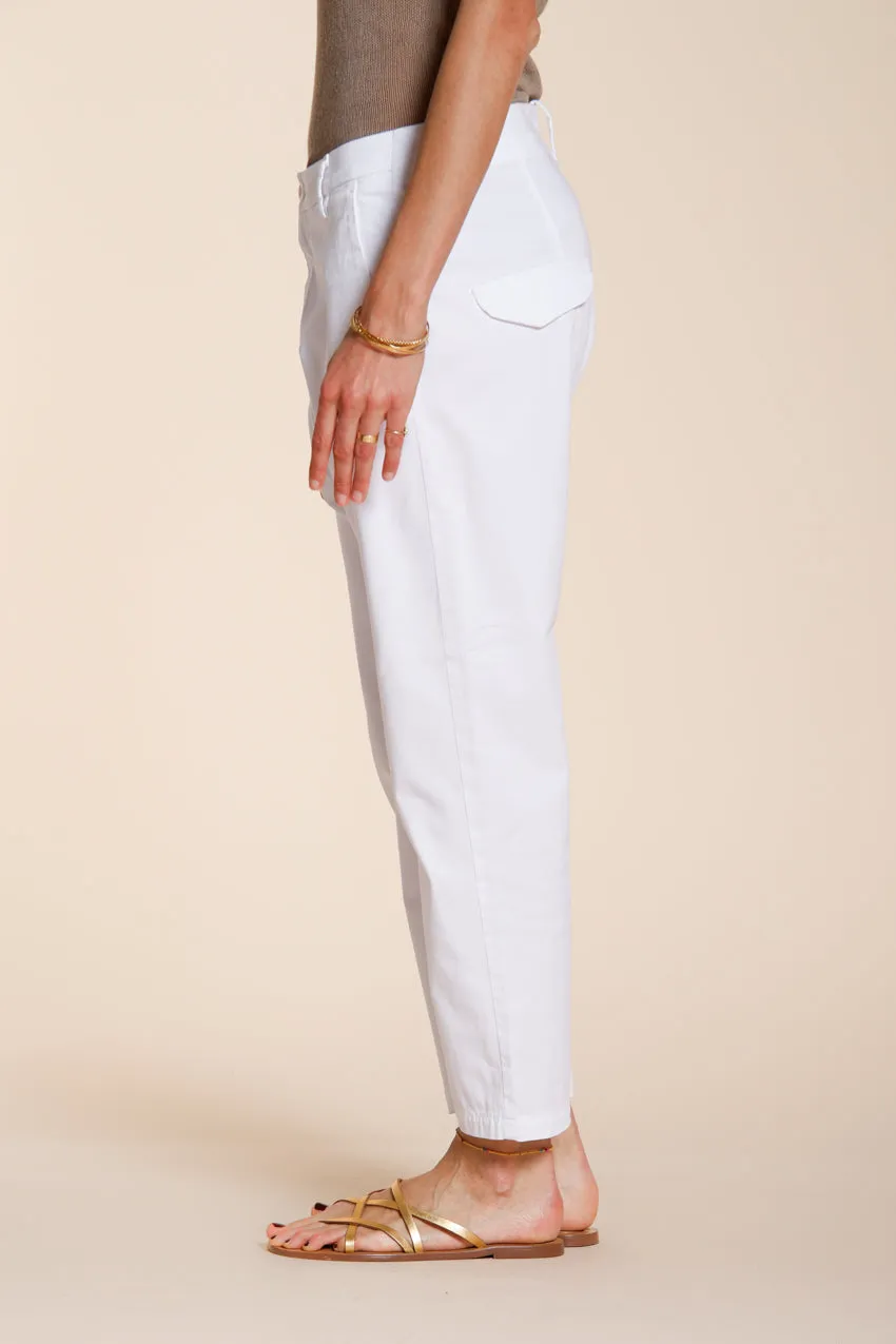 Mason's Malibu Jogger chinos hvid carrot fit
