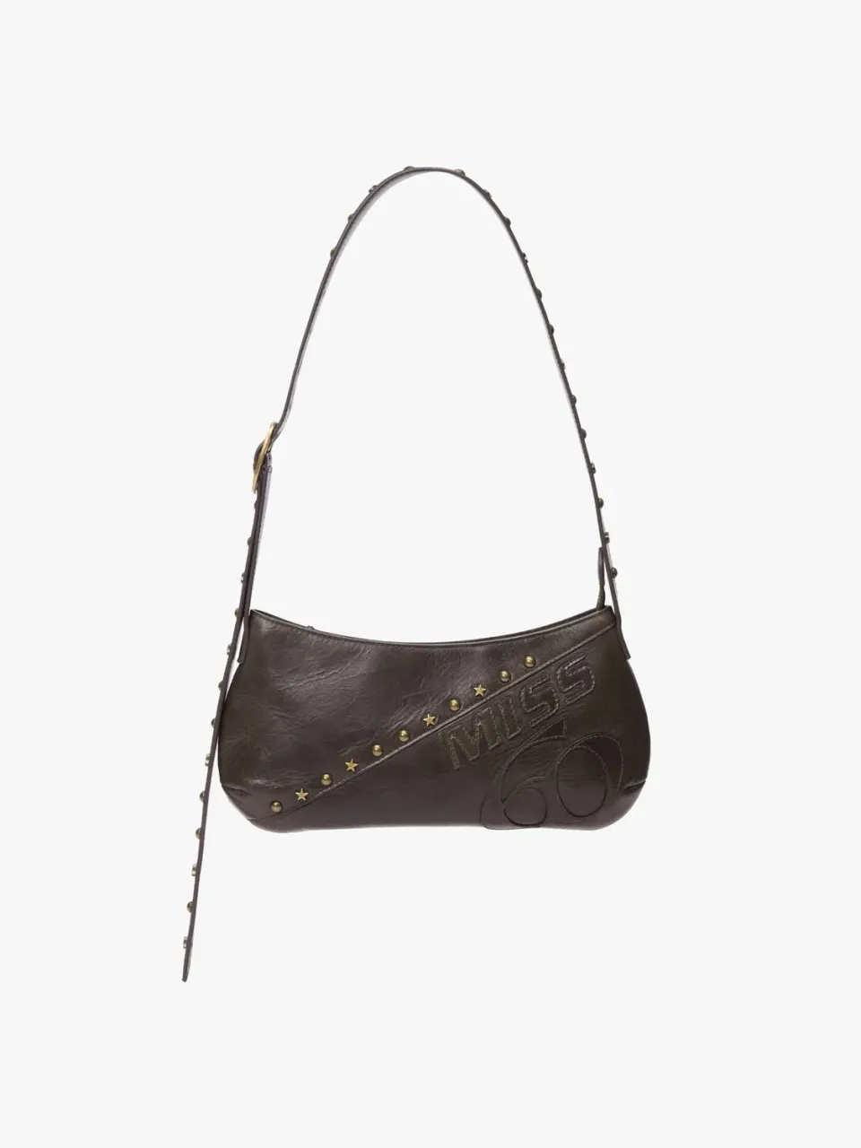 Miss Sixty Bella skuldertaske fossil læder
