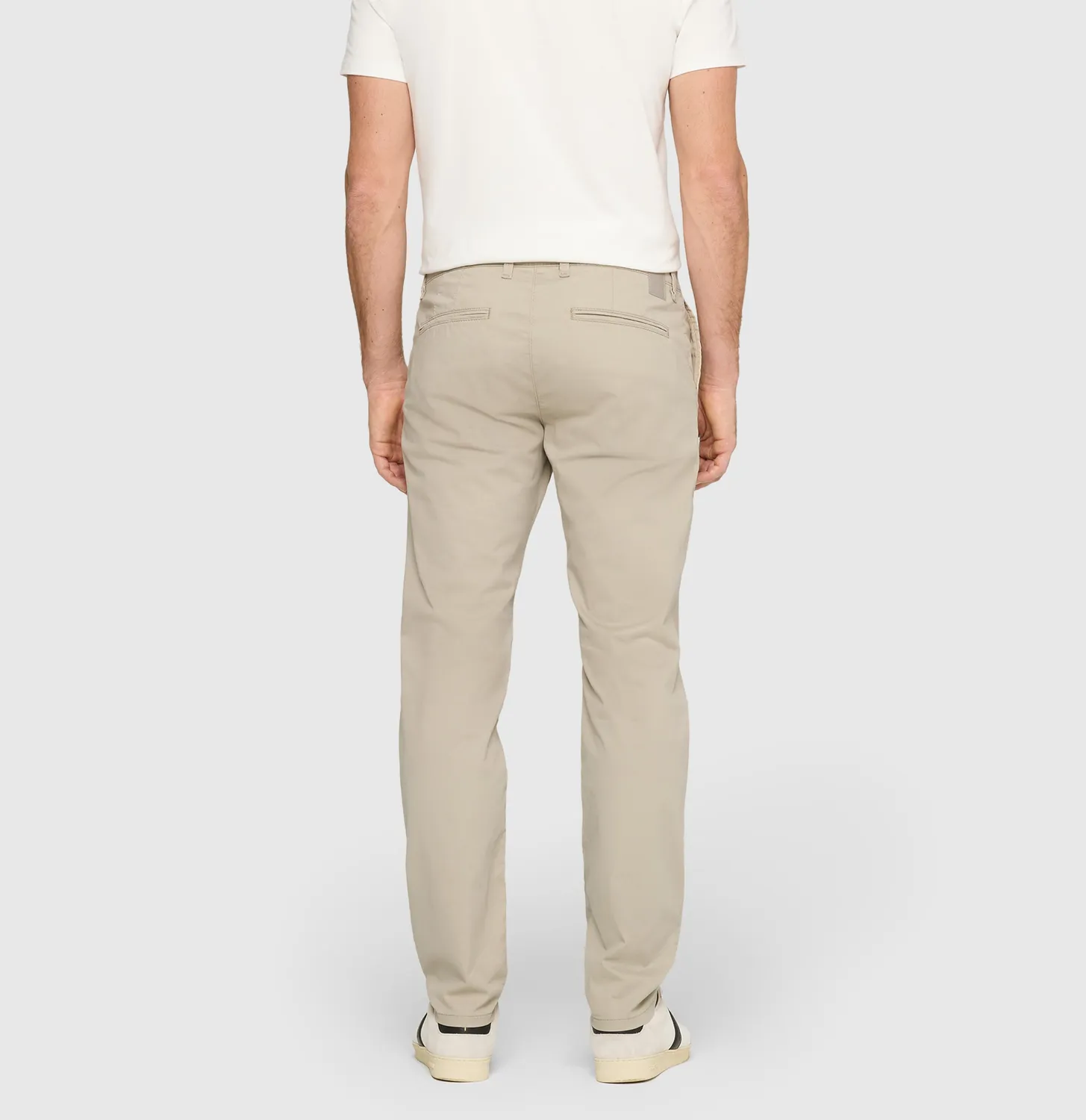 MAC Lennox chino beige print bomuld