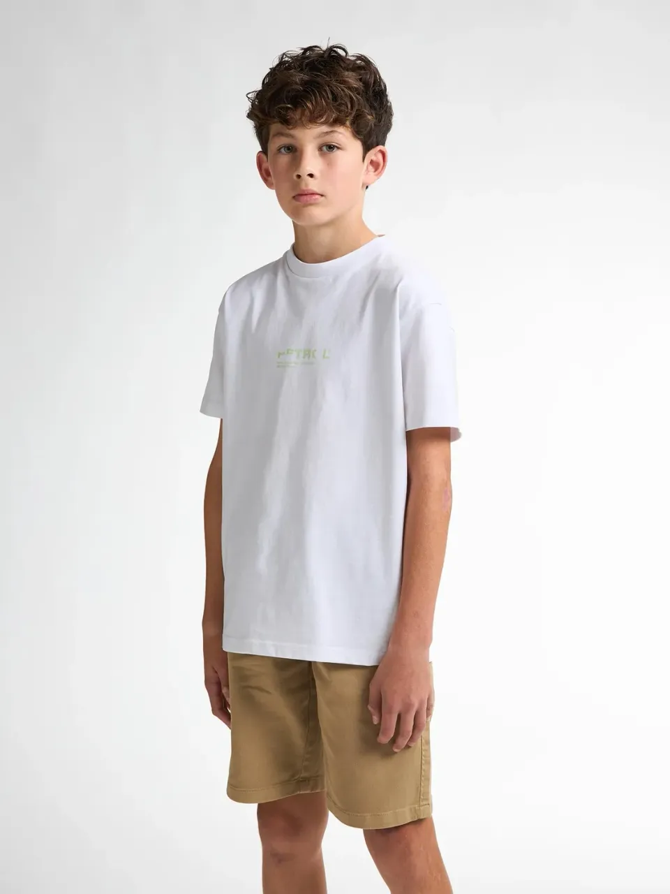 Petrol Industries Bayleaf backprint t-shirt relaxed fit