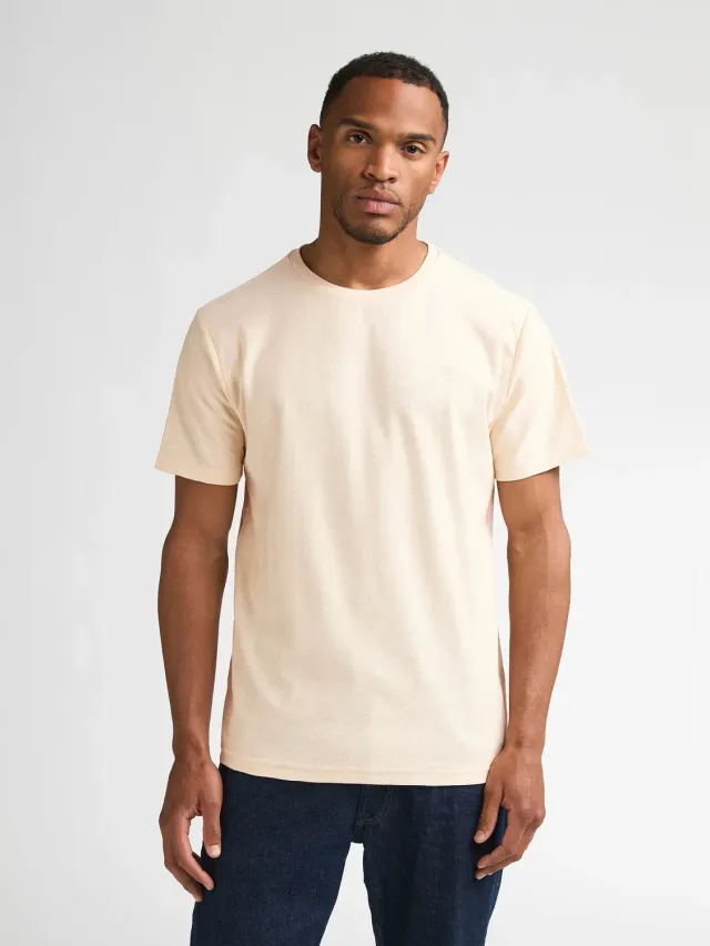Petrol Industries Hayden t-shirt regular fit bomuld visgraat