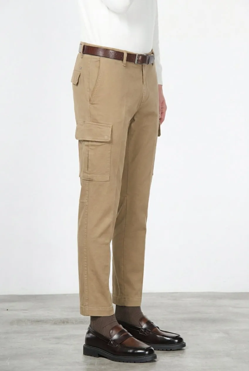 Mason's Chile cargobukser mørk beige modal regular