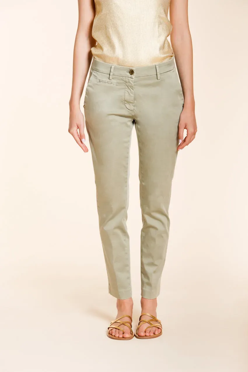 Mason's New York Slim chinobukser salvie satin