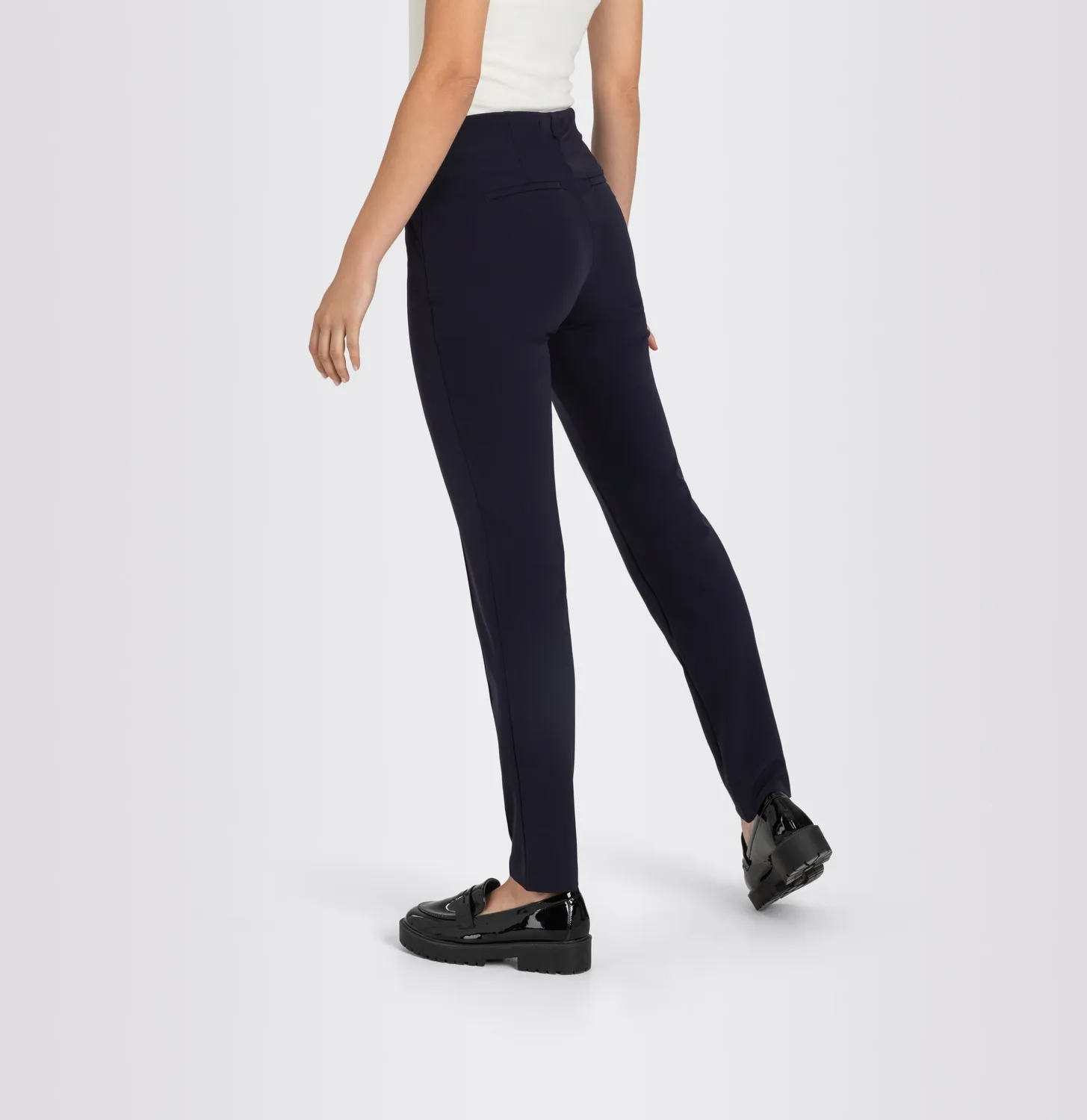 MAC Anna 5293 bukser mørkeblå slim fit