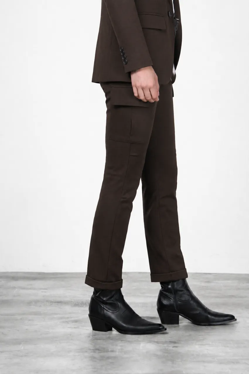 Mason's Chile City cargobukser lysebrun slim fit