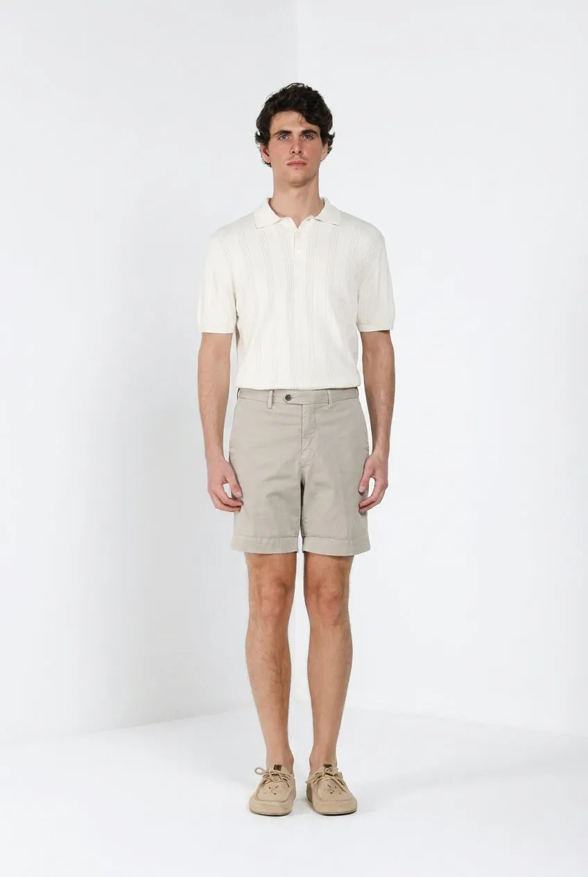 Mason's Boston chino shorts sand relaxed fit