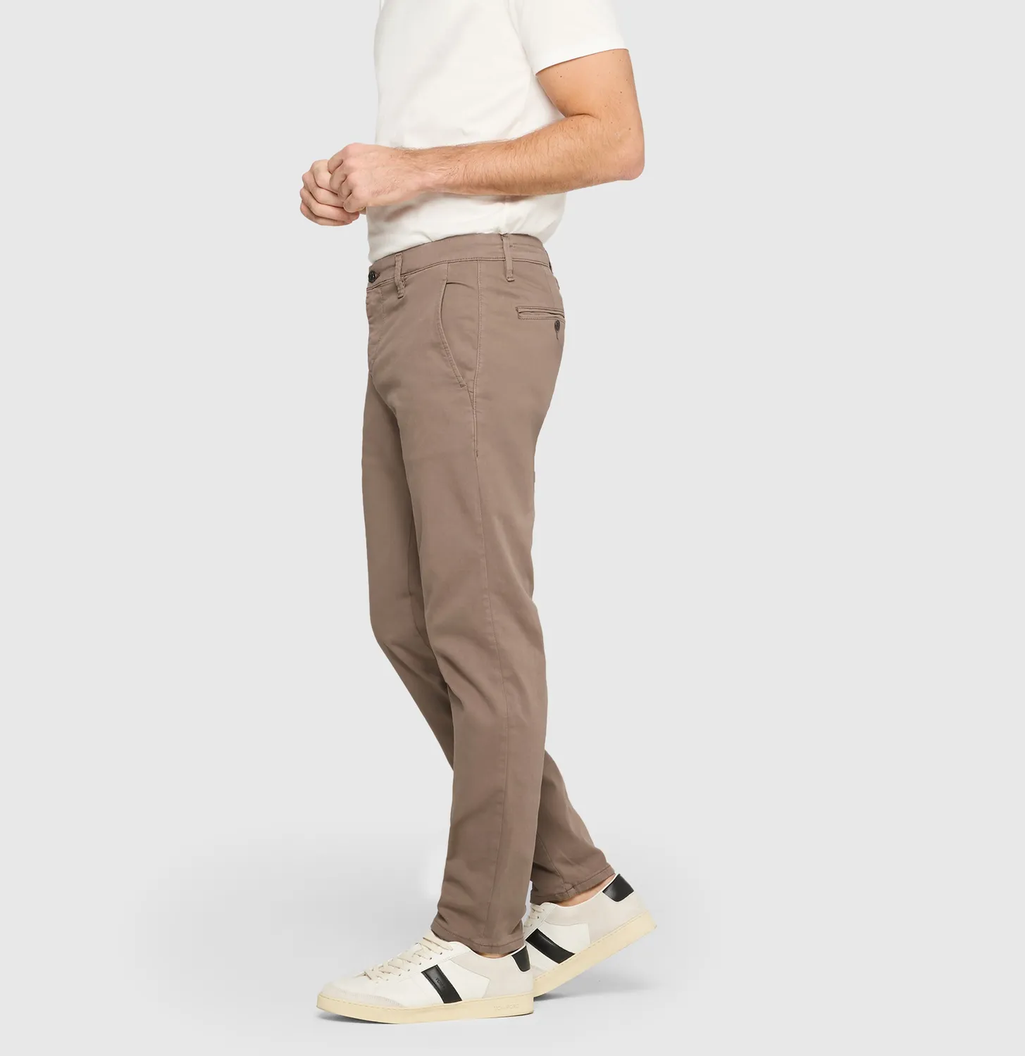 MAC Driver Pants 6351-00-1995L chino brun stretch