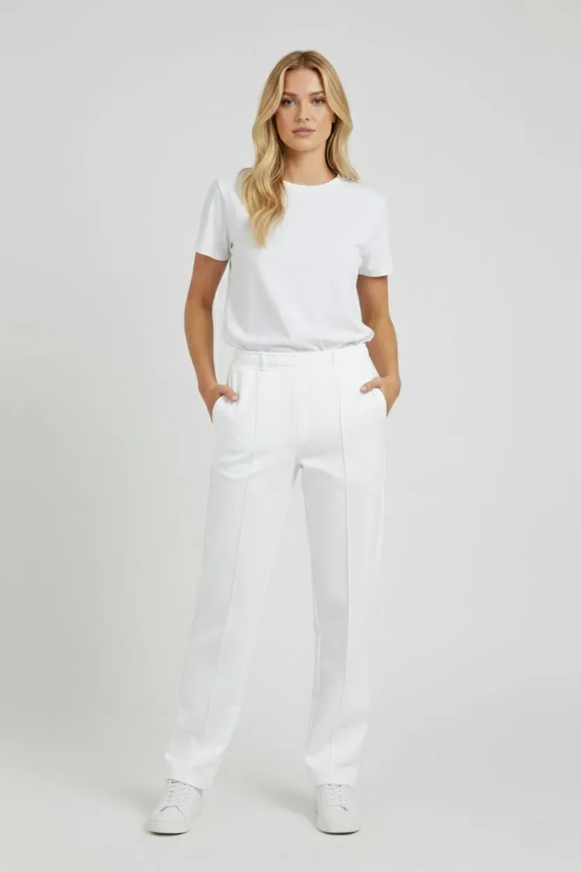 Organsk Studio The Tailored Jersey Trouser bukser grå stretch