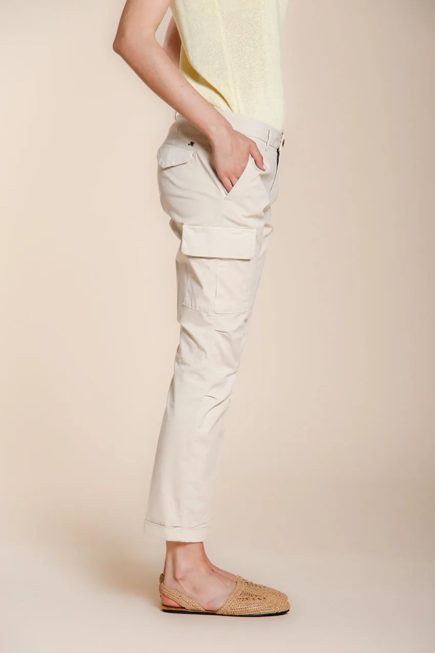 Mason's Chile City cargobukser latte slim gabardine