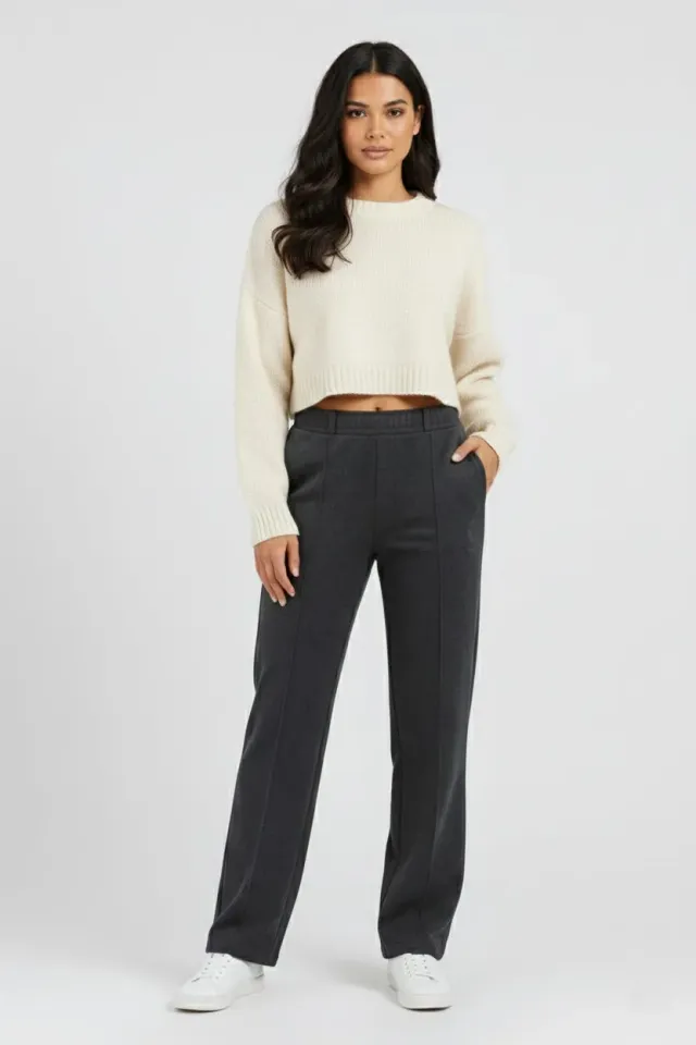 Organsk Tailored Jersey Trouser bukser stretch