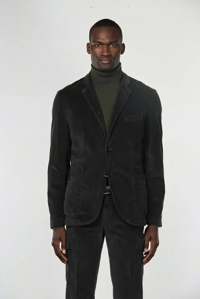 Mason's Tiziano blazer fløjl brun regular
