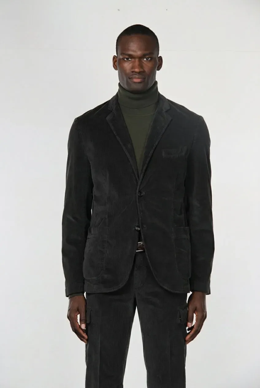 Mason's Tiziano blazer fløjl brun regular