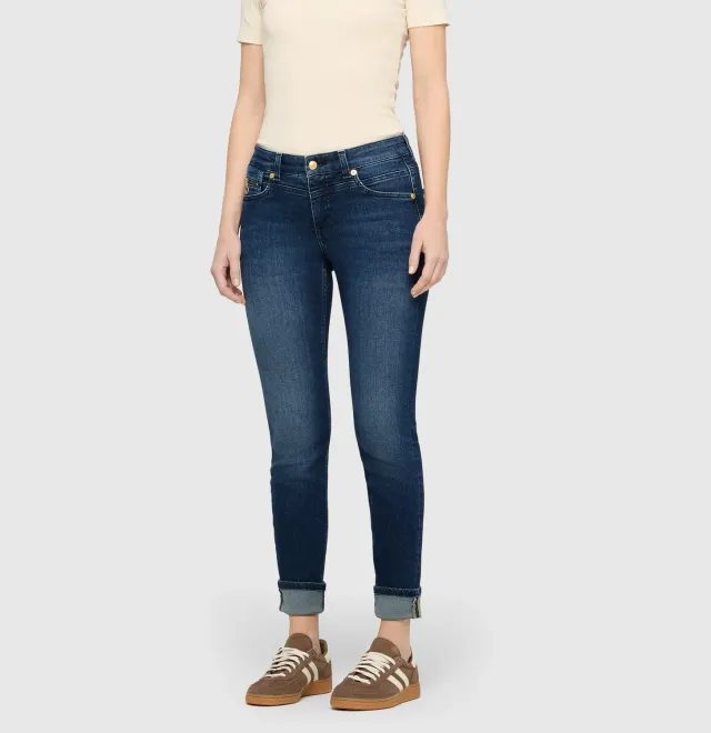 MAC Rich Slim 5904-90-0389L jeans mellemblå