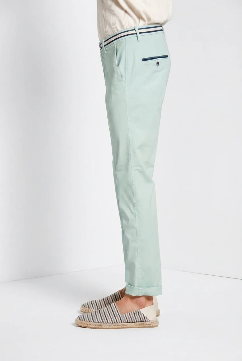 Mason's Torino Summer chino lyseblå slim fit