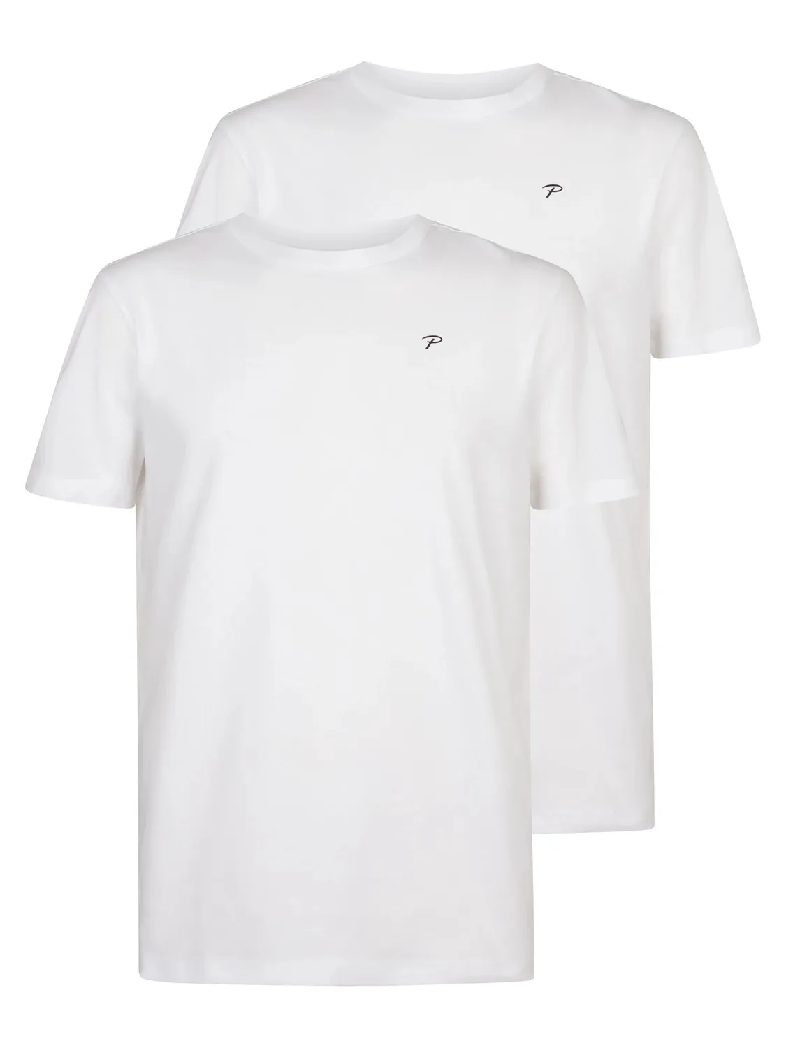 Petrol Industries Rev t-shirt 2-pak hvid økologisk bomuld