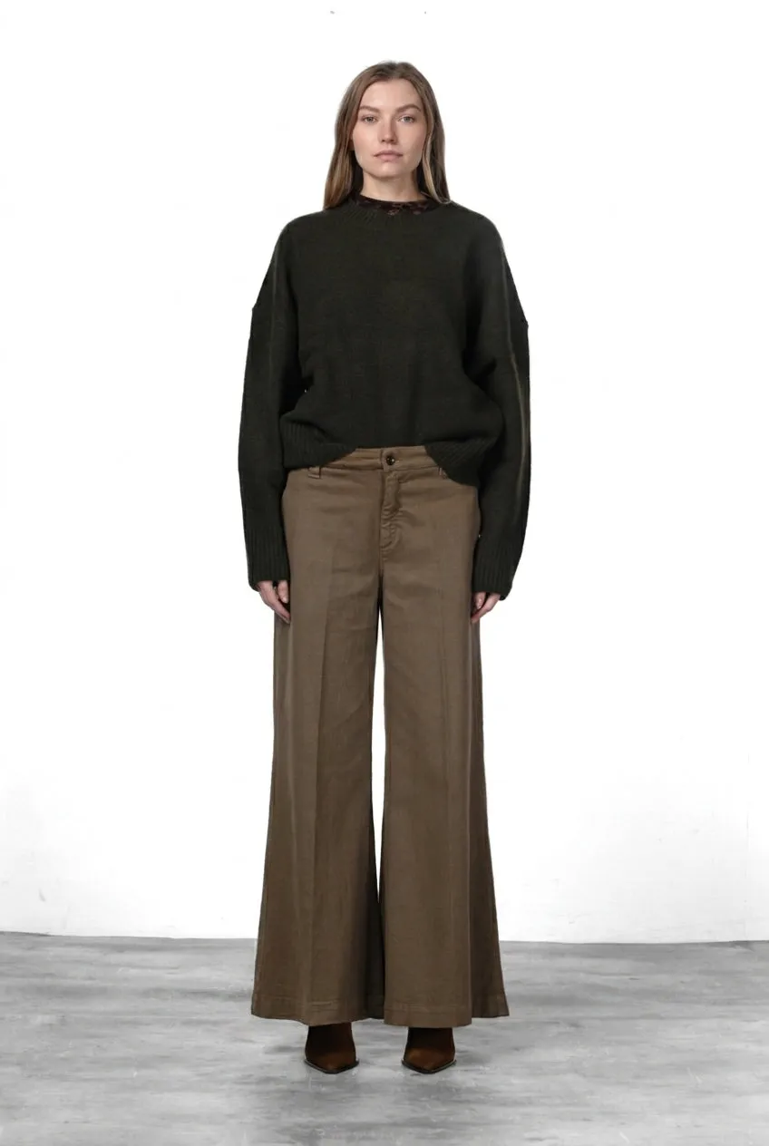 Mason's New York Palazzo chino bukser taupe wide leg