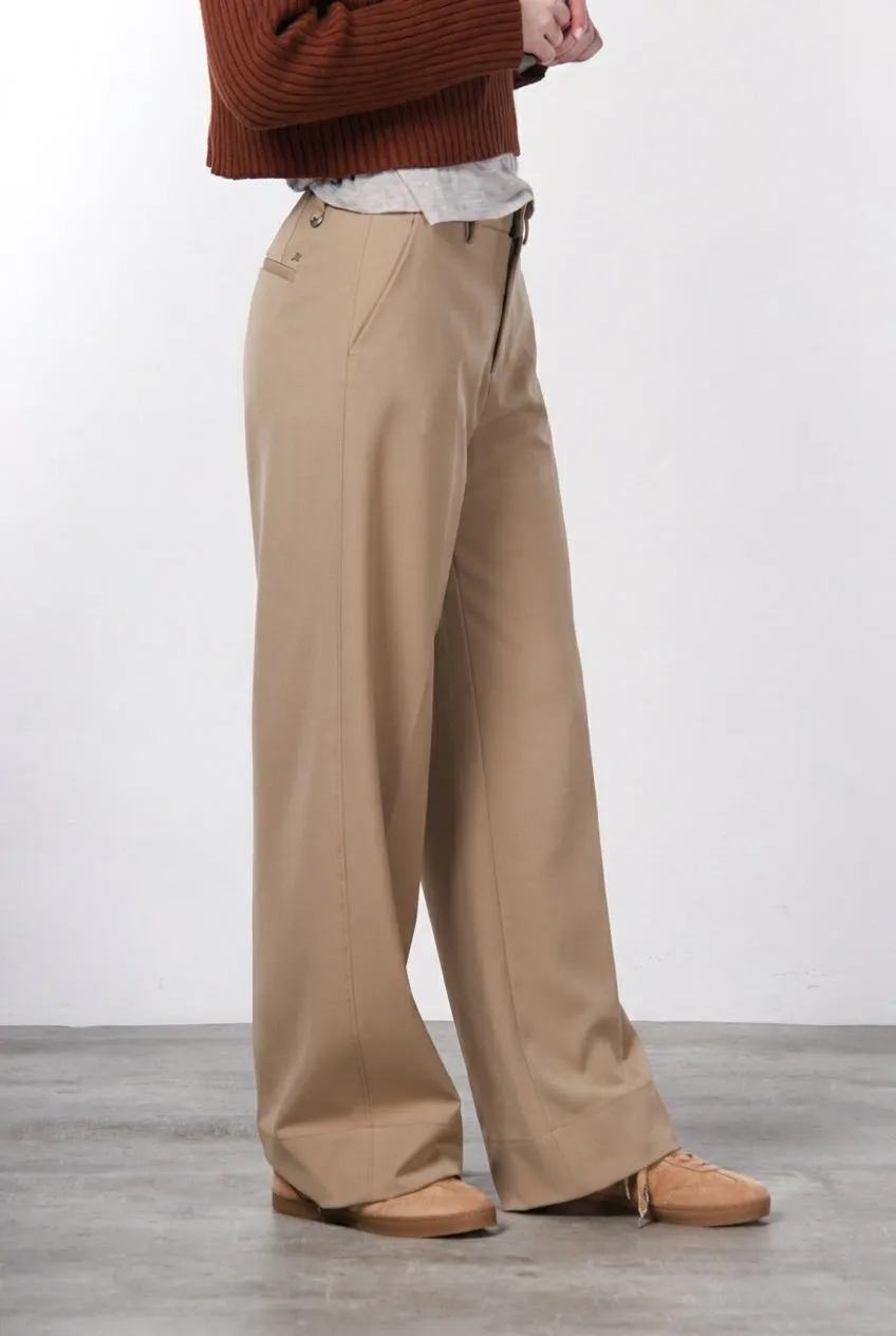 Mason's New York Studio chinos beige uld straight dame