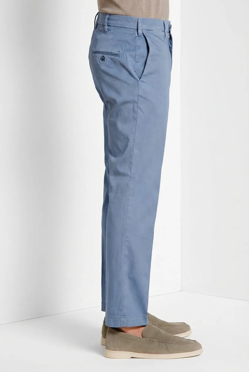 Mason's New York chinos lyseblå regular fit