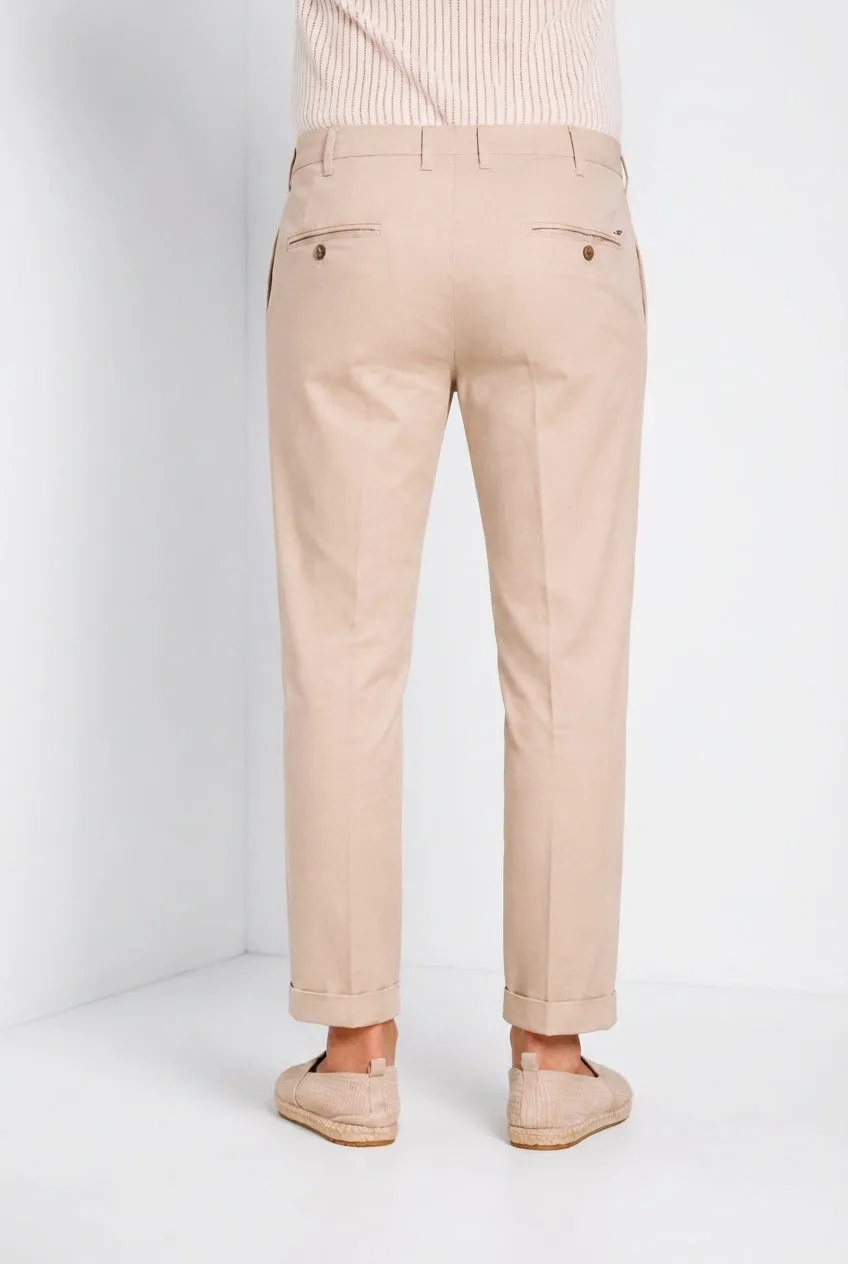 Mason's New York chinobukser sand stretch regular