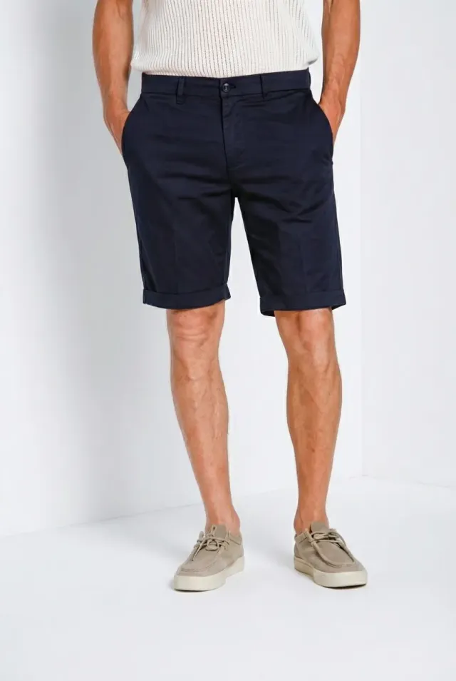 Mason's London chino shorts mørkeblå regular