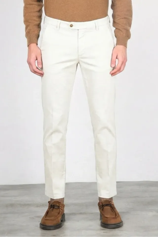 Mason's Torino Flex herre chino bukser stucco slim fit