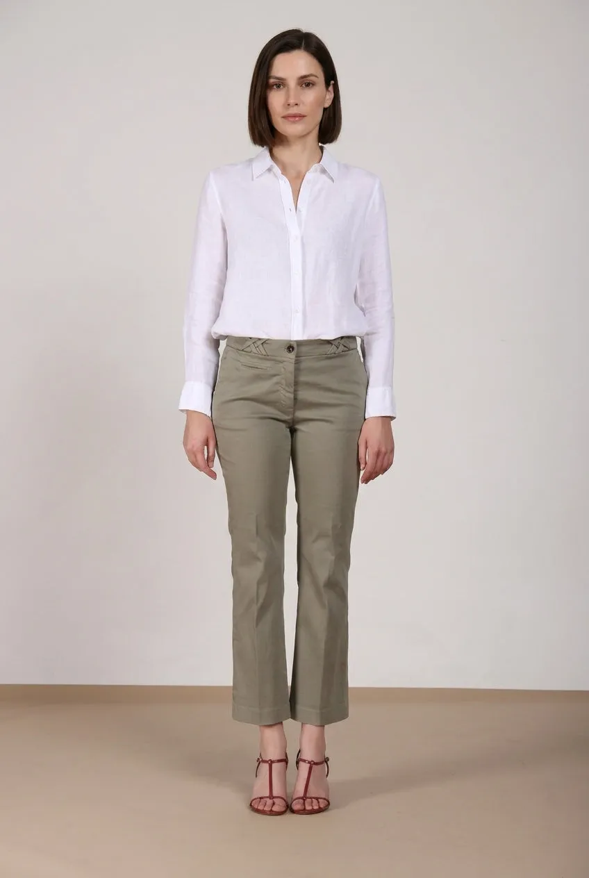 Mason's New York Trumpet chinos salvie slim fit satin