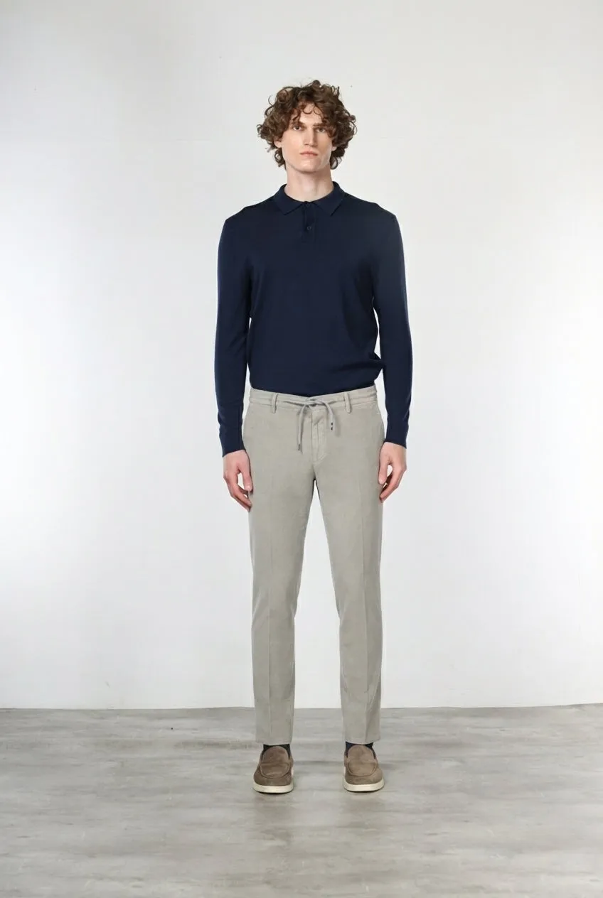 Mason's Milano Jogger chinobukser grå extra slim