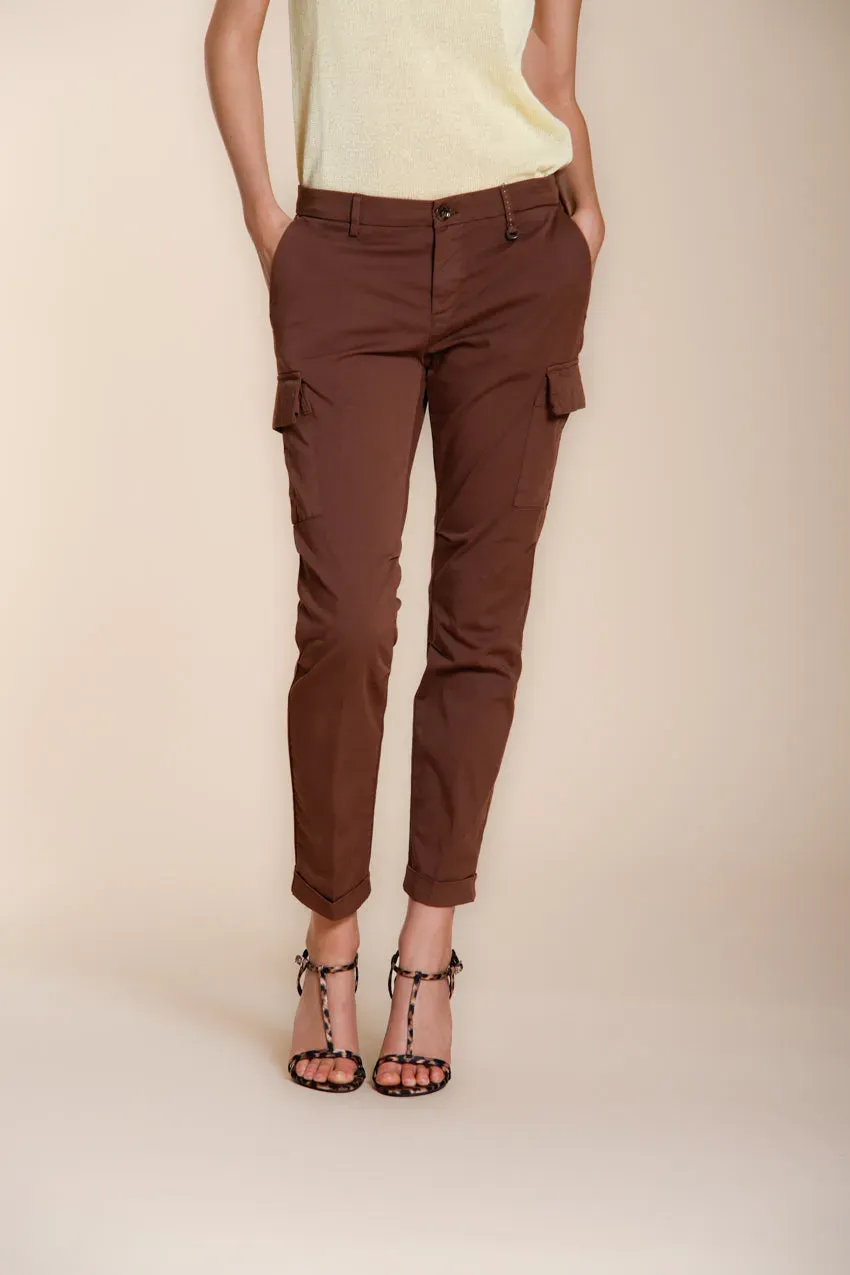 Mason's Chile City cargobukser mørkebrun slim fit